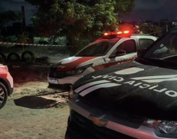 Homem é assassinado a tiros no Colinas do Sul, em João Pessoa — Foto: Reprodução / TV Cabo Branco