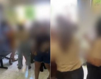 Confusão na Câmara de Vereadores de Rodolfo Fernandes, no RN — Foto: Divulgação