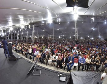 Consciência Cristã, evento de cunho evangélico, é realizado anualmente em Campina Grande — Foto: Divulgação/VINACC