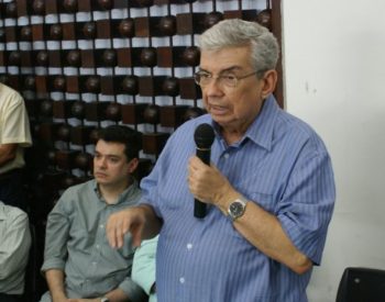 Senador Garibaldi Filho na Convenção Estadual do PMDB nesta sexta (20) em Natal – Foto: Divulgação