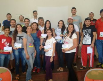 Alunos do curso gratuito de Iniciação Esportiva Geral. Foto - Assessoria.