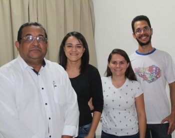 Equipe do SETHAS e a Chefe de Gabinete Tyciane.
