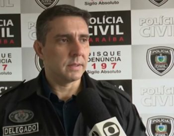 Delegado Braz Morrone está entre os presos da operação — Foto: Reprodução/TV Cabo Branco