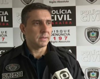Delegado Braz Morroni está entre os presos da operação — Foto: Reprodução/TV Cabo Branco