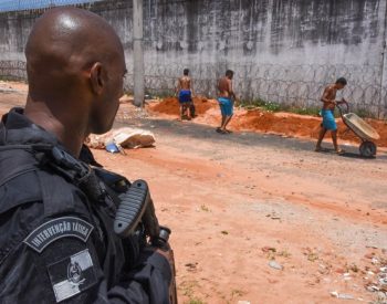Foco das ações da FTIP é a penitenciária de Alcaçuz, onde pelo menos 26 detentos foram mortos em janeiro (Foto: Thiago Amaral)