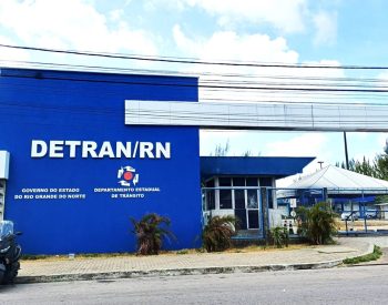 Sede do Detran/RN, em Natal — Foto: Secom/Divulgação