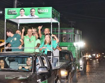 Henrique Alves faz carreata na cidade do Acari e Caicó. Foto __ Divulgação.