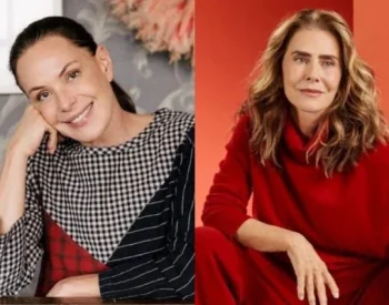 Carolina Ferraz e Maitê Proença. Foto — Reprodução.