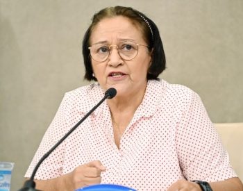 Governadora Fátima Bezerra-PT. Foto — ©Eduardo Maia.