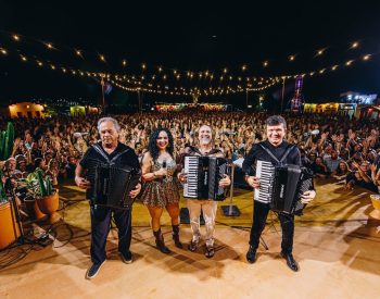 Dorgival Dantas promove o Derradeiro de Maio e recebe convidados como Flávio José, Waldonys e Eliane — Foto: Divulgação