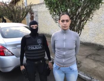 Suliane Abitabile Arantes, 34 anos, conhecida como Elektra. Foto — ©Polícia Civil.