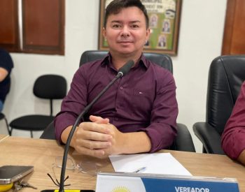 Vereador Emerson da Saúde – (REPUBLICANOS). Foto — ©Assessoria.