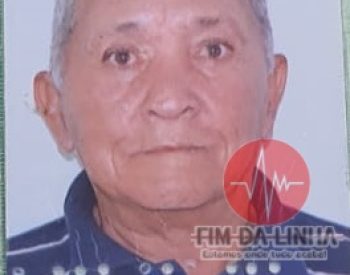 Vítima: Severino José dos Santos, de 75 anos de idade. Foto: Fim da Linha.