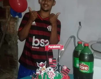 Gabriel tinha 18 anos. Foto — © Cedida.