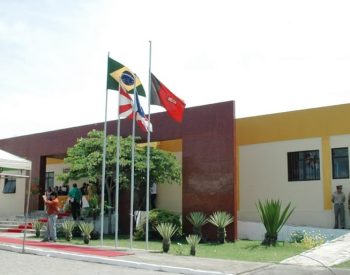 Fórum da comarca de Ingá, no Agreste da Paraíba — Foto: Divulgação/Tribunal de Justiça da Paraíba