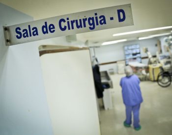 Sala de cirurgia na rede pública de saúde do Distrito Federal  — Foto: Breno Esaki/Agência Saúde