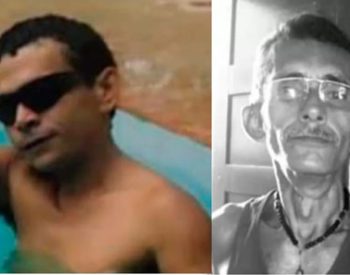 O Flanelinha Ricardo Caldas Gonçalves de 38 anos e seu irmão Luciano Caldas Gonçalves de 42 anos.