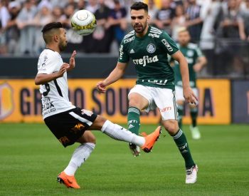 Corinthians perde para o Palmeiras hoje a tarde na Arena Corinthians em São Paulo ( Foto: Djalma Vassão )