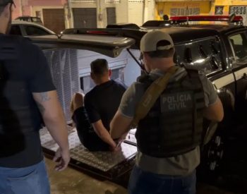 Homem foi preso em ação conjunta no Pará. — Foto: PC PA