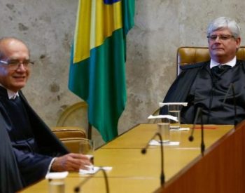 Ex-procurador-geral revela em entrevista que foi armado a uma sessão do Supremo Tribunal Federal (STF) com o intuito de assassinar o ministro — Foto: Pedro Ladeira/Folhapress.