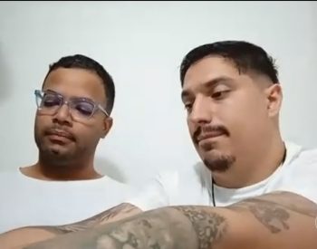 Iluenciador Hytalo Santos e o marido foram condenados por explorar menores de idade em vídeos na internet — Foto: Reprodução/TV Globo