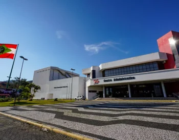 Centro administrativo do governo de Santa Catarina. Foto — ©Ricardo Wolffenbuttel/Divulgação.