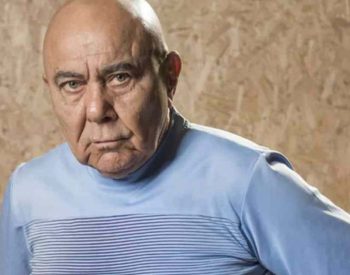 Ator Roberto Guilherme, de 84 anos. Foto — ©Divulgação.