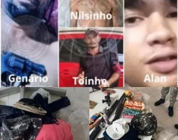 A Polícia Civil identificou os quatro suspeitos mortos durante um confronto com forças de segurança pública em Luís Gomes. Foto —©Divulgação.