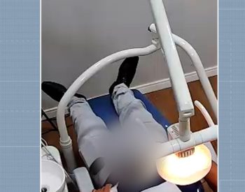Paciente é flagrado por câmeras em ato de importunação, em João Pessoa — Foto: TV Cabo Branco