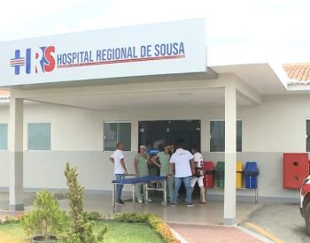 Hospital Regional de Sousa, no Sertão da Paraíba — Foto: Beto Silva/TV Paraíba