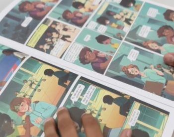Revista em quadrinhos criada por estudantes do IFPB ajuda a identificar casos de abuso sexual infantil na PB — Foto: Reprodução/TV Paraíba