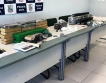 A DCTD apresentou na tarde desta terça-feira (25) o resultado de quatro apreensões( Foto: Divulgação/SSPDS)