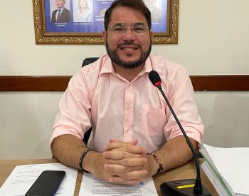 Presidente da Câmara vereador Ozires Neto – (PP). Foto — ©Assessoria