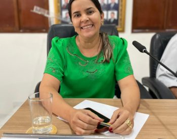 Vereadora Juliana Sampaio – (REPUBLICANOS). Foto — ©Assessoria.