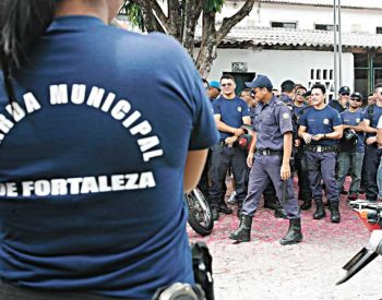 Guarda Municipal de Fortaleza Foto Extraída do Portal Diário do Nordeste.
