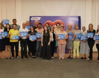 Instituições beneficiadas pela Campanha Solidária Condor 2018. ( Foto: Marcelo Miranda )