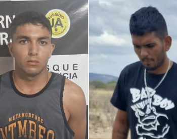Geneilson Alves de Araújo, natural de Santa Luzia (PB), e Diego Kennedy da Silva Santos, natural de Nova Palmeira (PB). Foto — © Divulgação.