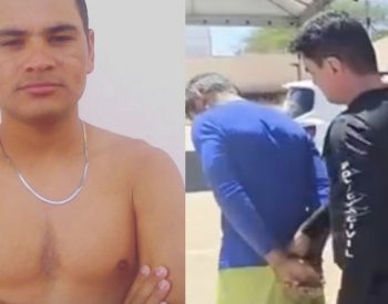 Francimario de 40 anos foi preso pela terceira vez pelo mesmo crime de estupro. Foto — © Divulgação.