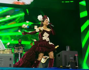 Priscila Sena no São João de Campina Grande — Foto: Maria Eduarda Batista