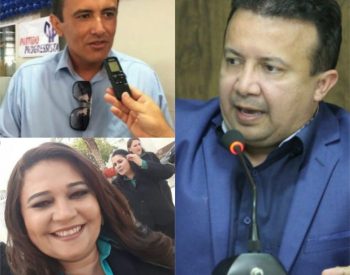 Marcos do Manhoso, Odair Diniz e Ana Édna Santiago. ( Foto: Divulgação )