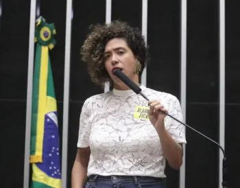 Talíria Petrone: decisão do conselho é "ataque à esquerda, à democracia e ao Parlamento". Foto — ©Bruno Spada/Câmara dos Deputadosa.