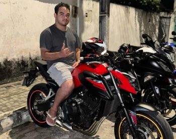 Joan tinha 21 anos e morreu na Avenida Epitácio Pessoa — Foto: Arquivo Pessoal