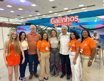 Deputado federal João Maia (PP/RN) participou no último sábado (26) da 11ª edição da Feira dos Municípios e Produtos Turísticos do Rio Grande do Norte (Femptur), realizada no Centro de Convenções de Natal. Foto — ©Assessoria.