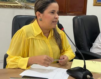 Vereadora Juliana Sampaio – (REPUBLICANOS). Foto — ©Assessoria.