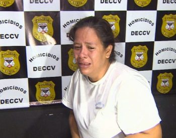Caso Fabiana: Cátia Barros Rabelo, suspeita de ajudar a arrancar bebê da barriga da mãe — Foto: Reprodução/Rede Amazônica