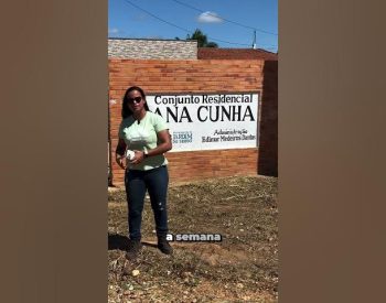 Secretária de Obras Laila. Foto — ©Reprodução / Instagram.