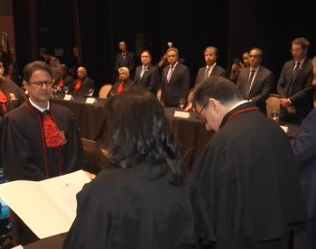 Leonardo Quintans toma posse como novo procurador-geral de Justiça do MPPB — Foto: TV Cabo Branco