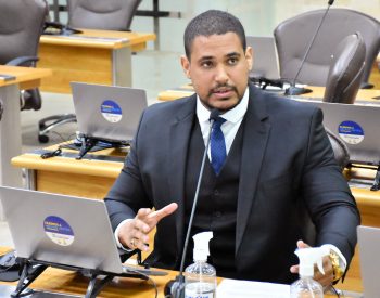 Deputado Estadual Michael Diniz (Solidariedade). Foto — João Gilberto.