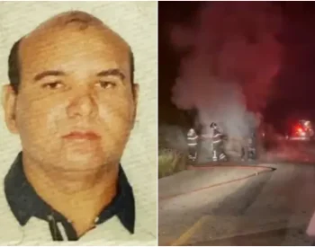 Uma das vítimas foi identificada como Ricardo Daniel Semião, de 39 anos. Foto — © Divulgação.