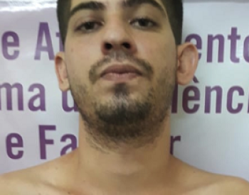 Arthur Cristian Pereira Moura, preso por crime de violência doméstica
